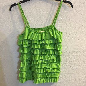 Green Hollister Tank Top Cami